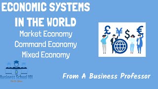 Economic Systems in the World  International Business  From A Business Professor [upl. by Berga764]