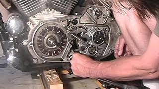 Sportster Gearbox removal and gear change [upl. by Windham127]