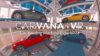 Carvanas Virtual Reality Car Vending Machine Experience [upl. by Anilyx]