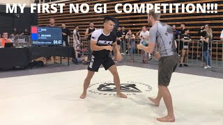 First No Gi BJJ competition  Submission only SGT  White belt  70kg  Perth WA [upl. by Franza]