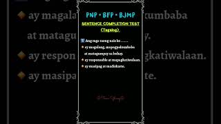 NEURO EXAM  IQ TEST  APTITUDE TEST  BFP BJMP BUCOR AFP PCG AND PNP APPLICANTS  MARINE CORPS [upl. by Onivag975]