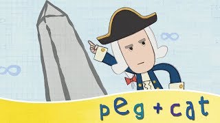 Peg  Cat  The Coolest Presidents Ever  Videos for Kids [upl. by Ielarol]