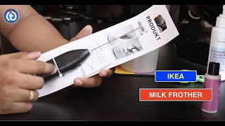 IKEA MILK FROTHER Review amp Battery Installation [upl. by Nivlag25]