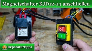 Wiederanlaufschutz KJD1214 anschließen 230V [upl. by Kohl763]