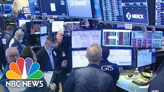 Stock Trading Halted After Markets Plunge At Market Open  NBC News [upl. by Carver490]