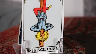 How to Read the Hanged Man Card  Tarot Cards [upl. by Novej868]