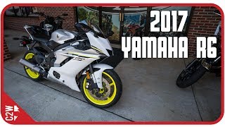 2017 Yamaha R6  First Ride [upl. by Tennaj511]