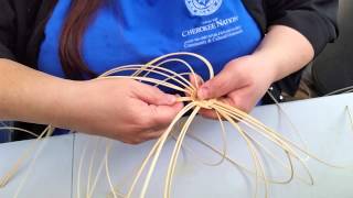 How to Cherokee Basket Weaving [upl. by Atkinson]