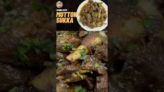 Mutton Sukka  Zaara Eats [upl. by Ydualc]