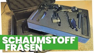 Schaumstoff fräsen 🔨  Marvin amp Falk [upl. by Aiym937]