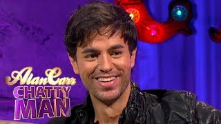 Alan Carr Interviews Enrique Iglesias In Broken Spanish  Full Interview  Alan Carr Chatty Man [upl. by Revilo]