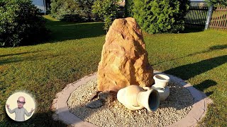 Building artificial rocks yourself  How to make Fake Stone [upl. by Cerelly969]