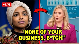 Karoline Leavitt DESTROYS Ilhan Omar on Live TV AGAIN [upl. by Aleinad619]