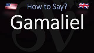 How to Pronounce Gamaliel CORRECTLY [upl. by Naujd]