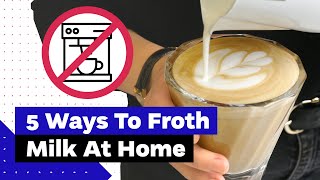 How To Froth Milk At Home Best Milk Frothers Review [upl. by Arehs]