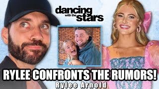 DWTS RYLEE ARNOLD ADDRESSES quotHARRY JOWSEYquot RUMORS [upl. by Ynove91]