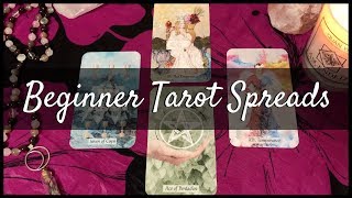 Basic Tarot Card Spreads for Beginners [upl. by Gittle91]