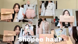 Shopee haul⋆˚✿˖°🍒 Indonesia [upl. by Vona510]