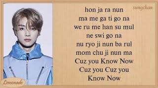 NCT U  Know Now Easy Lyrics [upl. by Hewe]