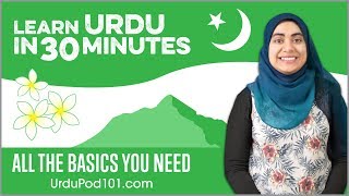 Learn Urdu in 30 Minutes  ALL the Basics You Need [upl. by Davidde]