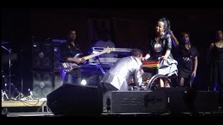 Teddy Afro  በስውር ጥበብ የትዝታዬ እናት  Live Tribute  Washington DC 2010 [upl. by Cheshire]