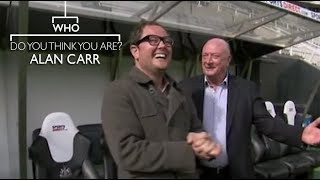 Alan Carr Meets His Dad At Newcastle United  Who Do You Think You Are [upl. by Nilo]