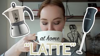 HOW TO MAKE A quotLATTEquot AT HOME moka pot  frother [upl. by Levitus484]