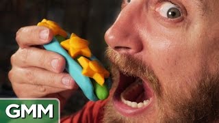 Making Real Food w PlayDoh Toys [upl. by Enilauqcaj407]