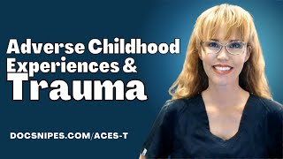 ACEs Understanding Trauma in Childhood [upl. by Nnairb942]