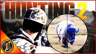 Hunting Bison Pronghorn and More in Hunting Simulator 2 [upl. by Alraep]