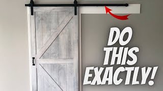 How to Soundproof Barn Doors the Right Way [upl. by Llirret849]