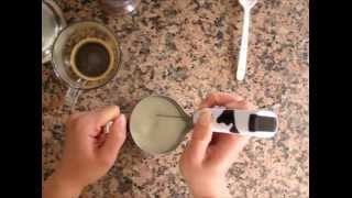 How To Latte Art With Instant Coffee [upl. by Ellerehs]