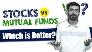 Stocks or Mutual Funds  Difference between stock market amp Mutual fund [upl. by Lleuqar155]