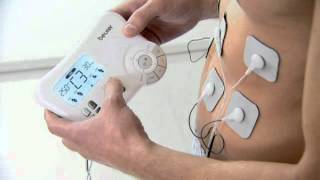 How to use the Beurer TENS EMS and Massage Unit EM80 [upl. by Nuahsal]